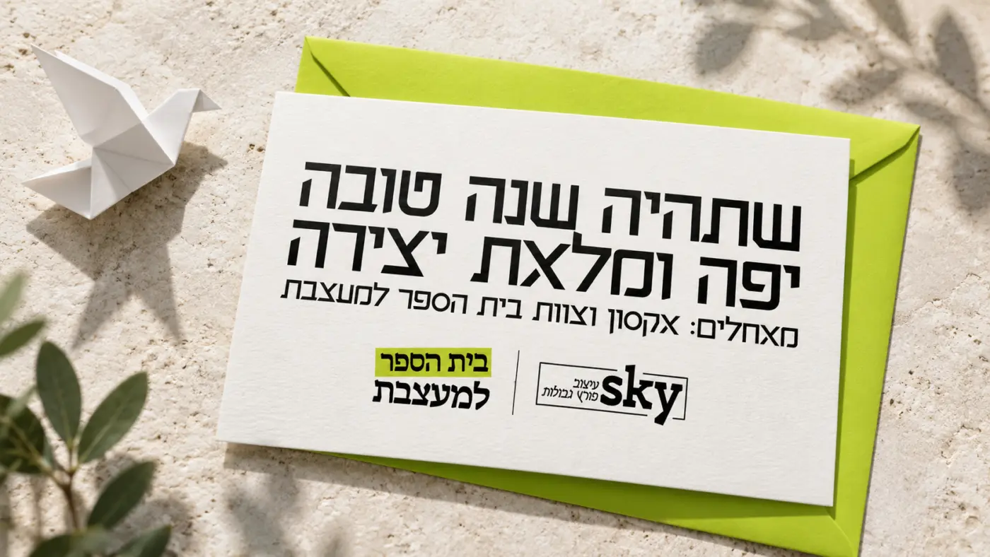 בואי לאחל שנה טובה עם אקסון