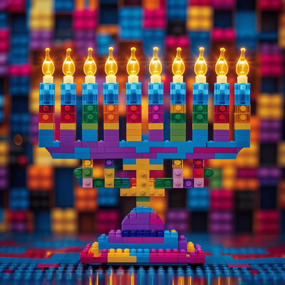 חנוכיה מלגו