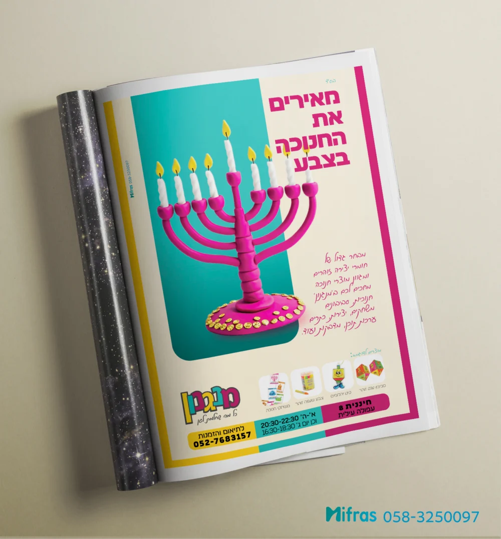 פרסומת חנוכה- מנגנון