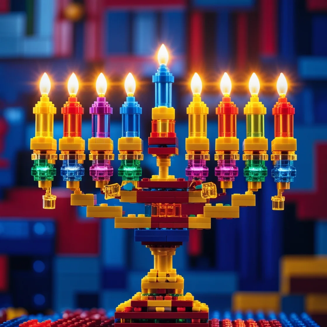 חנוכיה מלגו